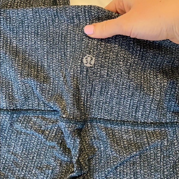 Lululemon high waist green coco pique full length - Picture 3 of 4